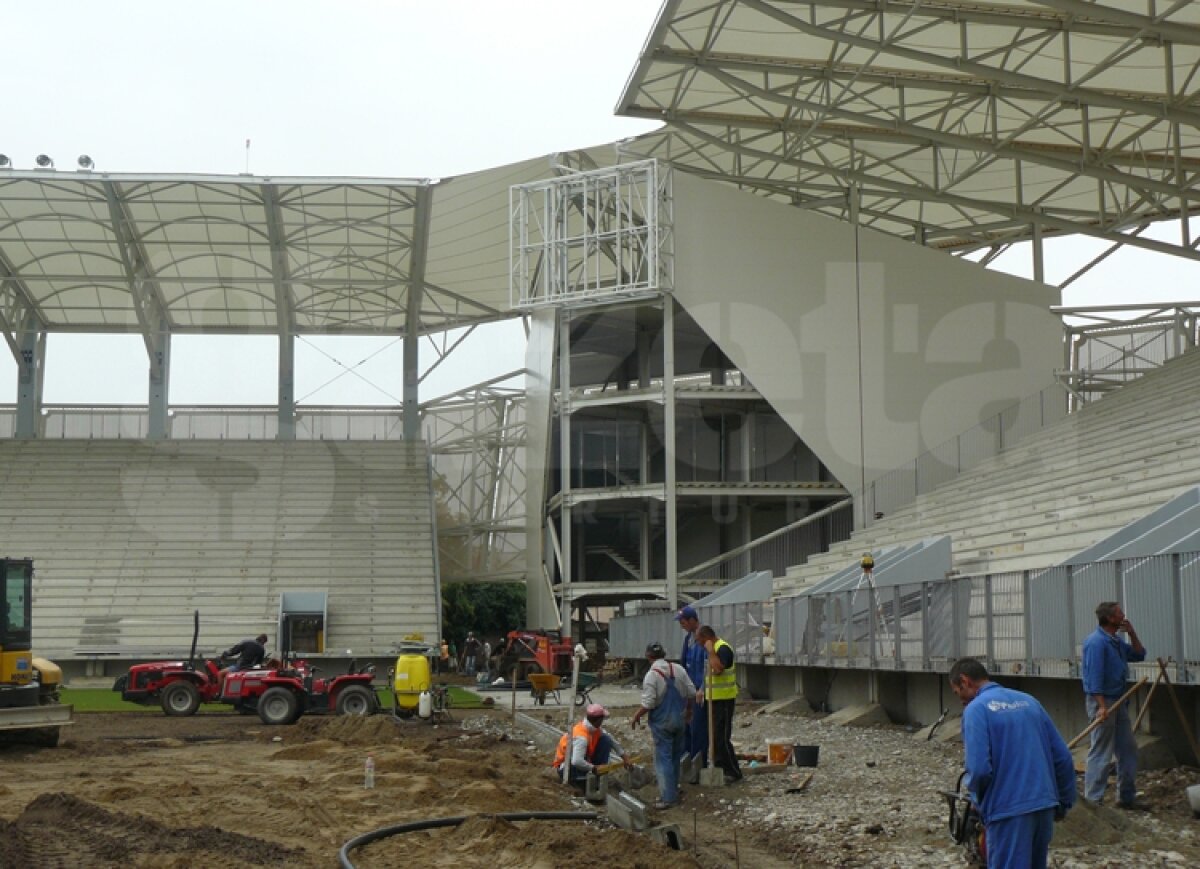 SUPERFOTO Aşa arată azi stadionul de 17,5 milioane de euro din Ploieşti