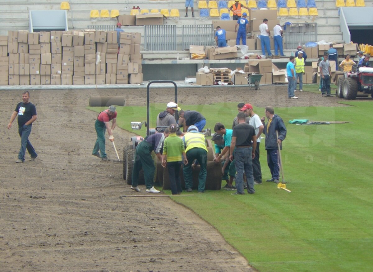 SUPERFOTO Aşa arată azi stadionul de 17,5 milioane de euro din Ploieşti