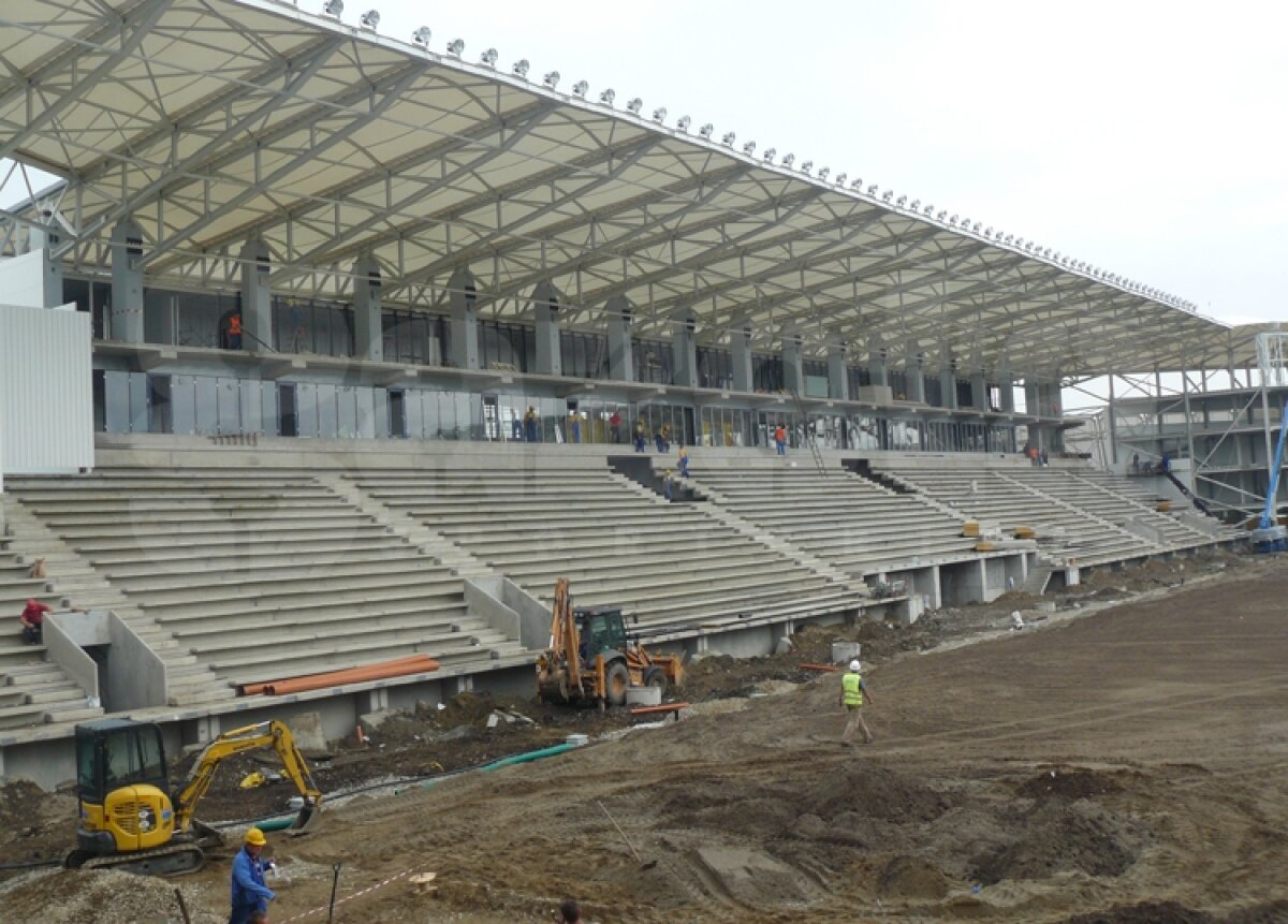SUPERFOTO Aşa arată azi stadionul de 17,5 milioane de euro din Ploieşti