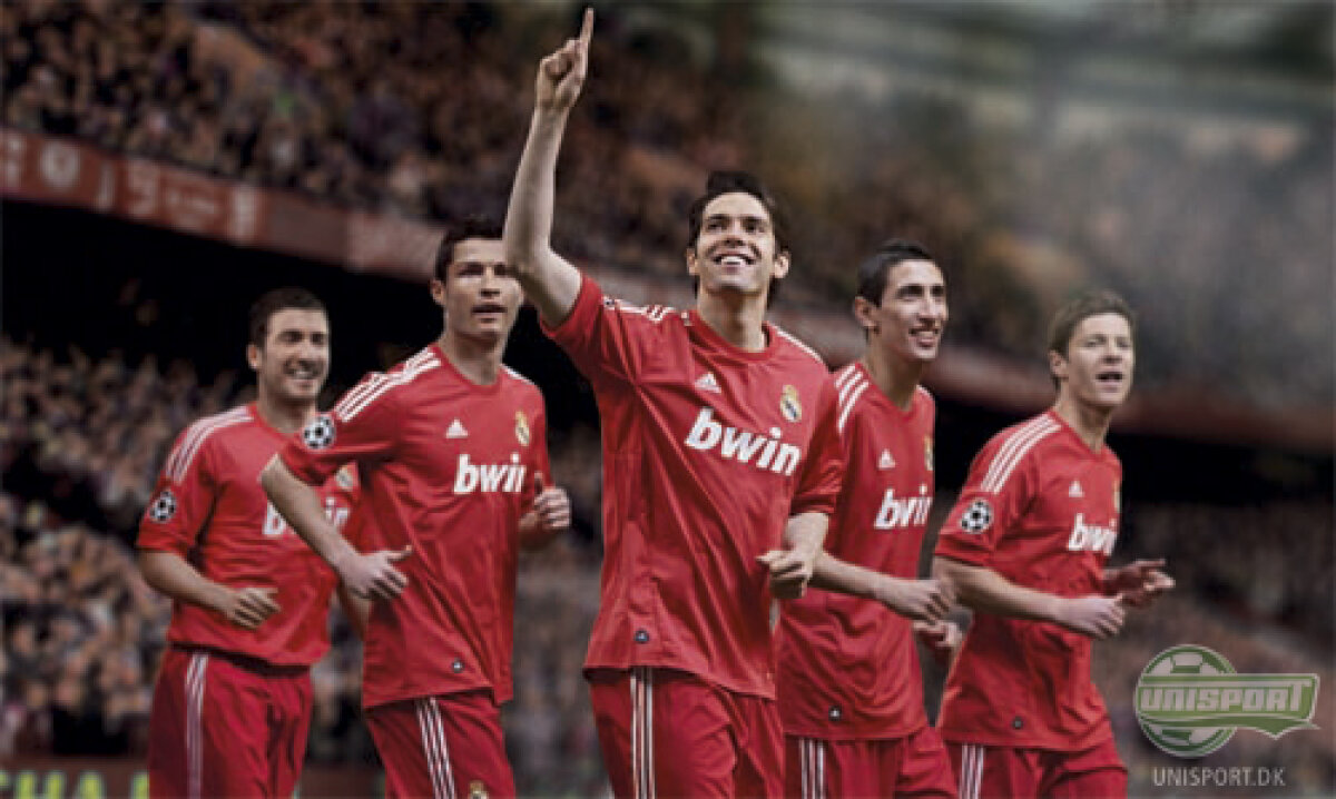 FOTO » Adversarii lui Real Madrid vor vedea roşu în faţa ochilor! Iată noul echipament al lui Ronaldo&co!