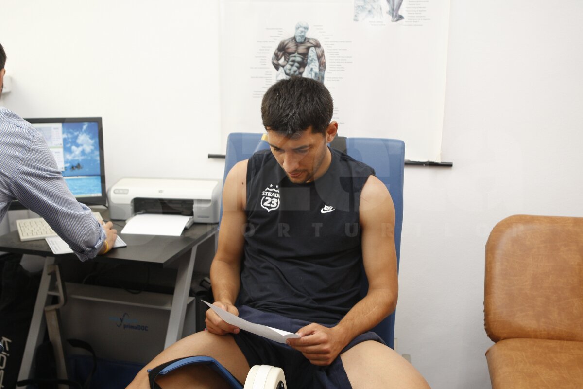 EXCLUSIV / Gazeta a fost ieri prezentă la Testul Isokinetic făcut de Florin Costea » "Simt cum îmi ia muşchiul foc!"