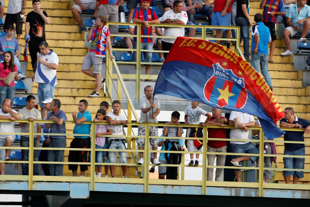 Steaua a urcat pe locul 2, după 2-1 cu U Cluj