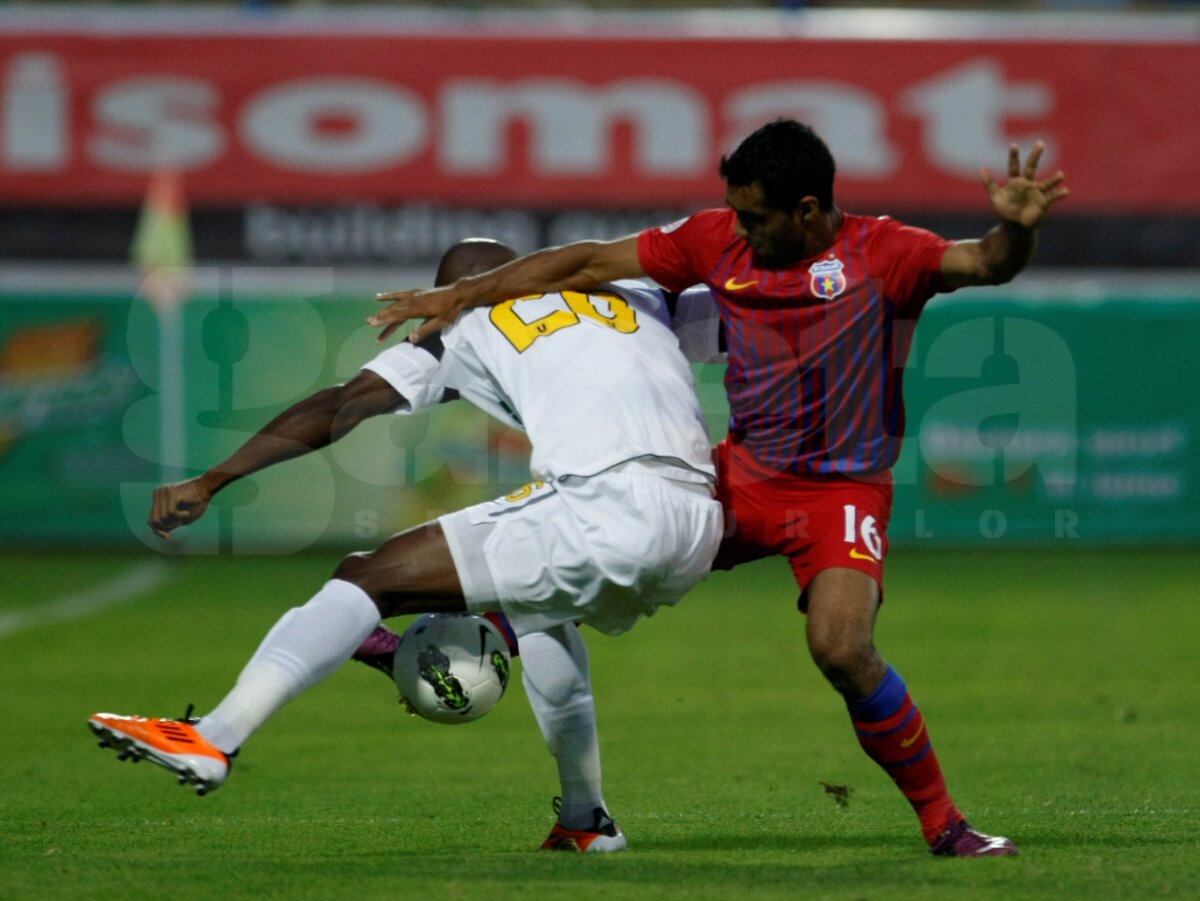 Steaua a urcat pe locul 2, după 2-1 cu U Cluj