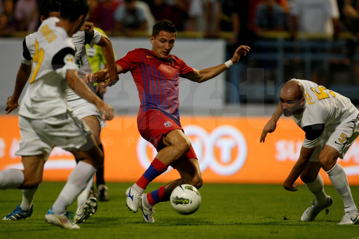 Steaua a urcat pe locul 2, după 2-1 cu U Cluj