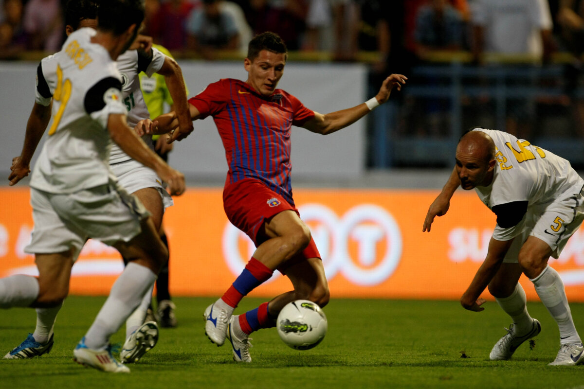 Steaua a urcat pe locul 2, după 2-1 cu U Cluj