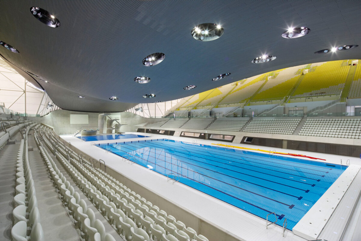 FOTO// London Aquistics Center e gata! Vezi AICI imagini EXTRAODRINARE cu complexul olimpic!