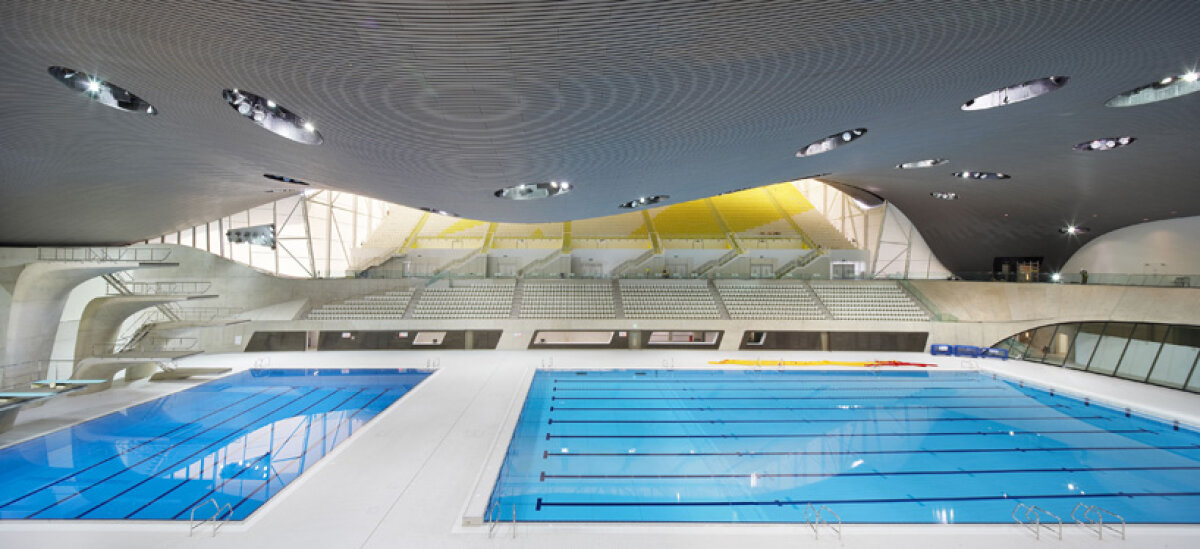 FOTO// London Aquistics Center e gata! Vezi AICI imagini EXTRAODRINARE cu complexul olimpic!