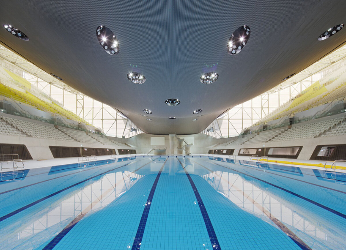 FOTO// London Aquistics Center e gata! Vezi AICI imagini EXTRAODRINARE cu complexul olimpic!