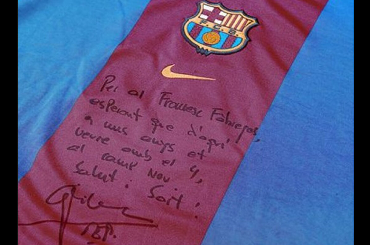 Profeţie împlinită! » Fabregas a semnat pe 5 ani cu Barcelona
