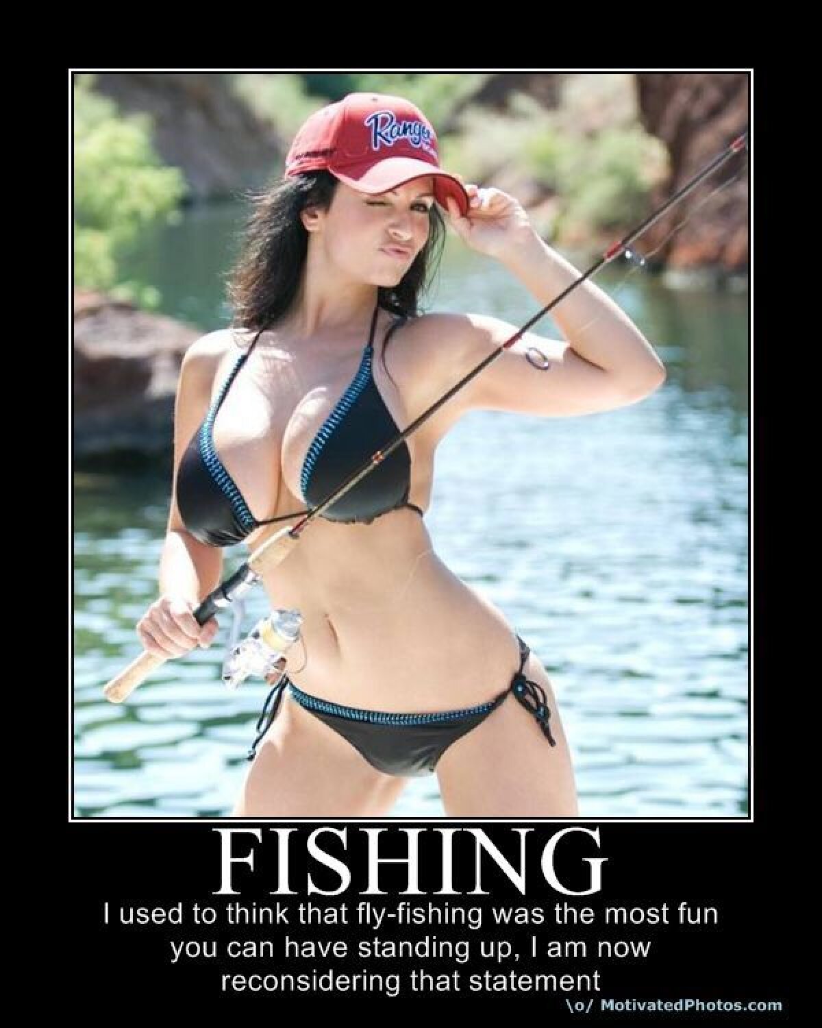 GALERIE FOTO » Şi fetele se pricep la pescuit ;)