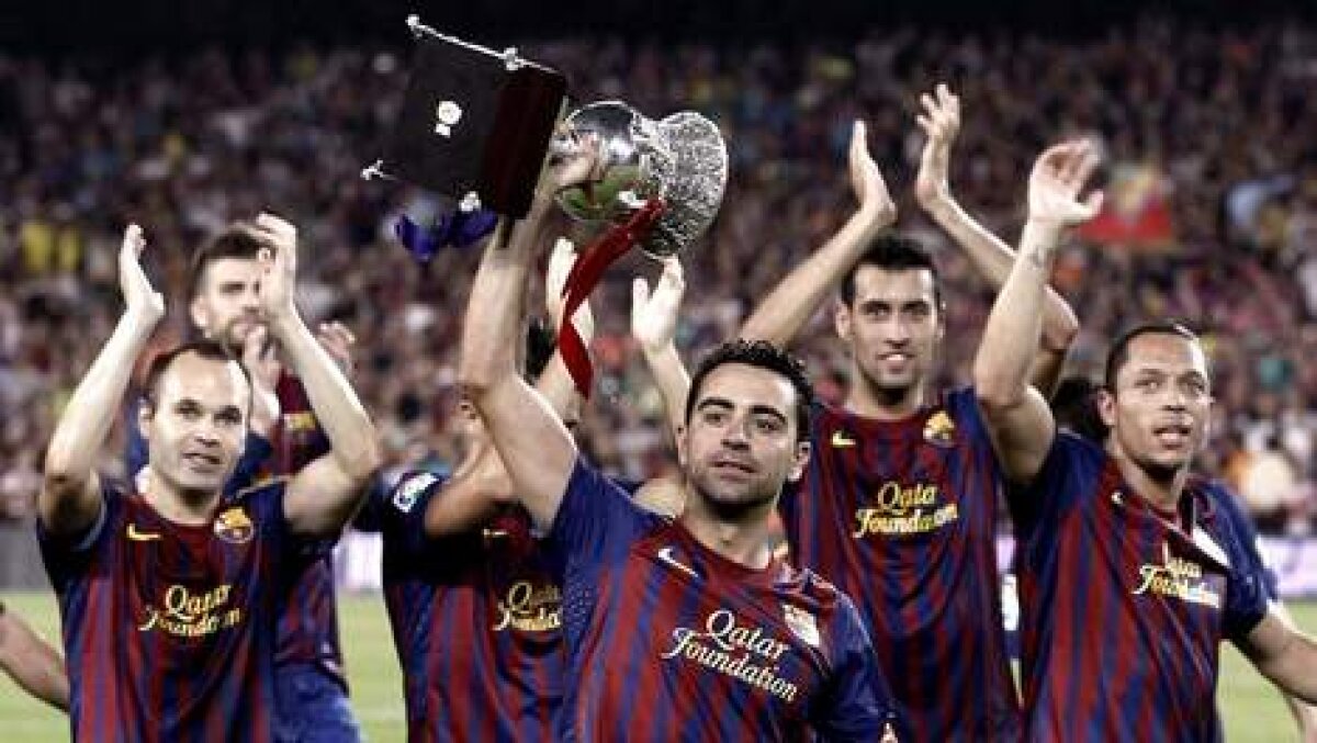 Barcelona a luat şi Supercupa Spaniei » Guardiola l-a egalat pe Cruyff la capitolul trofee. Are 11!