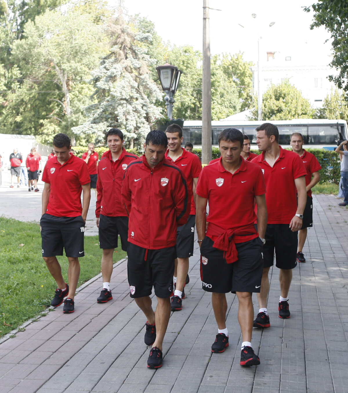 FOTO Dinamoviştii s-au relaxat în parc înaintea jocului cu Vorskla