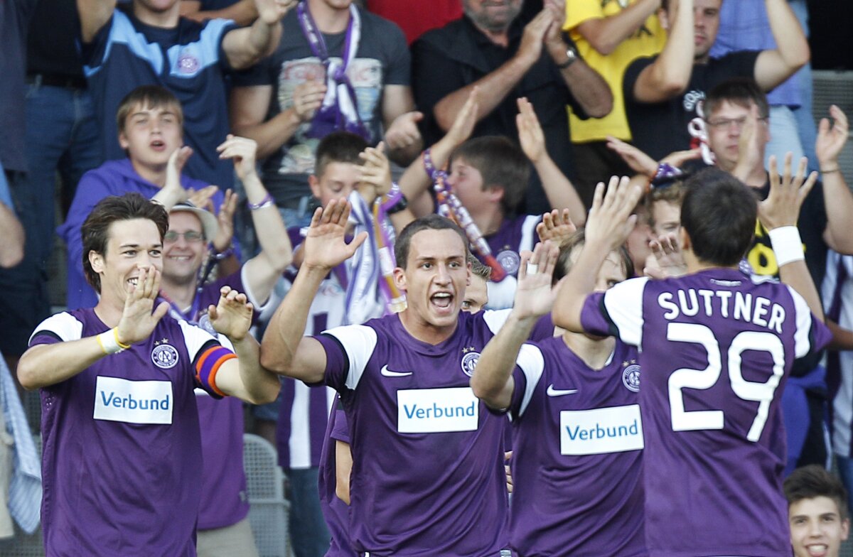 În căutarea lui Eric » Austria Viena - Gaz Metan 3-1