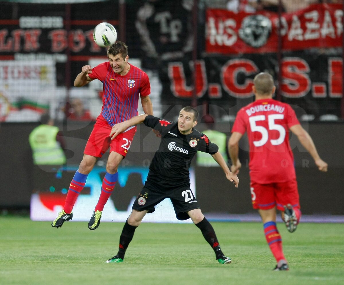 FOTO Bourceanu admiră evoluţia Stelei după 2-0 cu ŢSKA Sofia