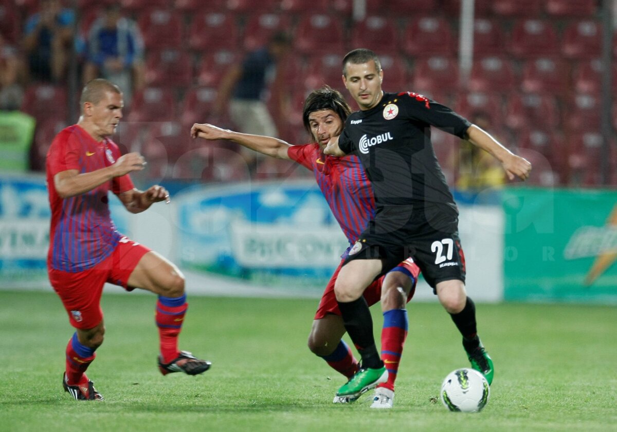 FOTO Bourceanu admiră evoluţia Stelei după 2-0 cu ŢSKA Sofia