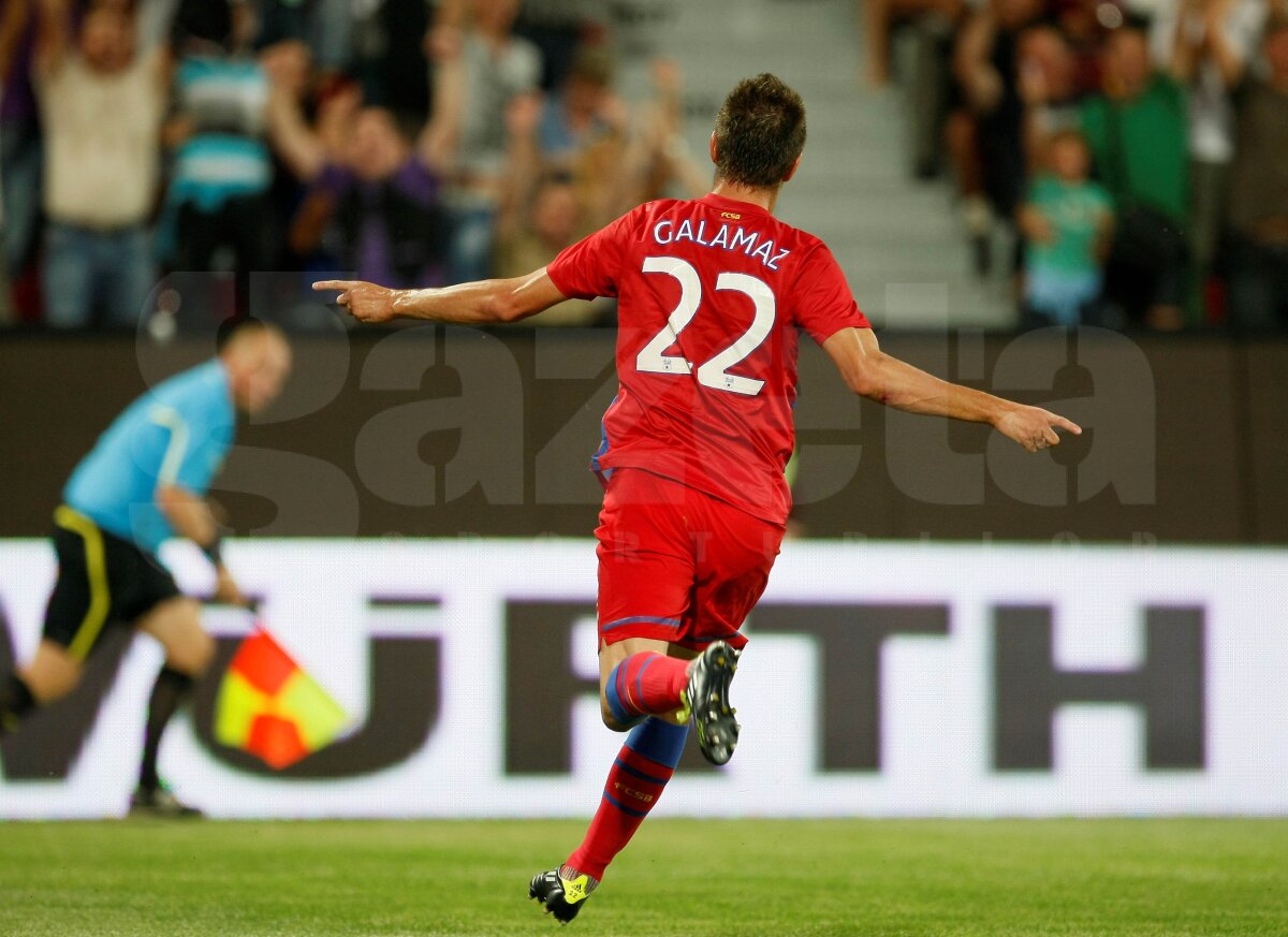 FOTO Bourceanu admiră evoluţia Stelei după 2-0 cu ŢSKA Sofia