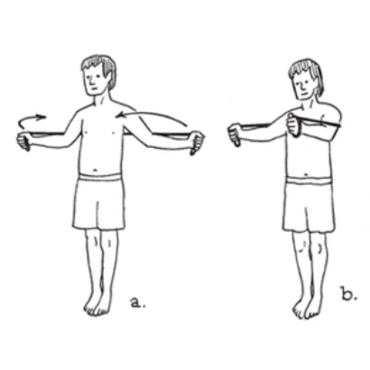 Opt exerciţii cu banda elastică