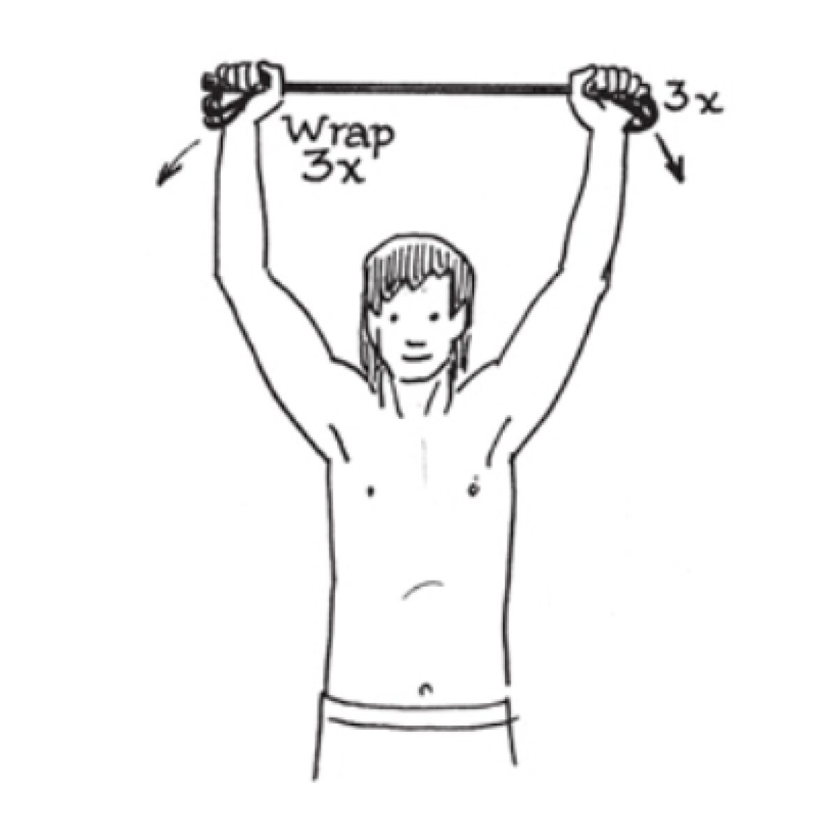 Opt exerciţii cu banda elastică