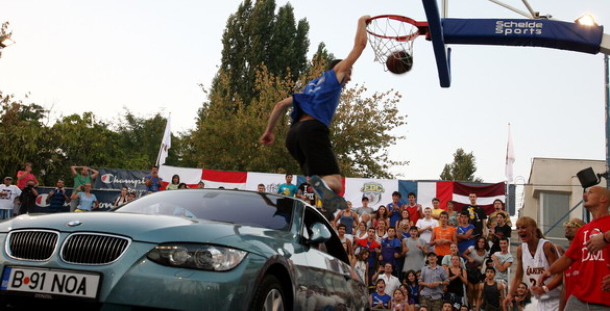 Luni, 22 august, ora 15, încep înscrierile la turneul 4 Sport Arena Streetball!