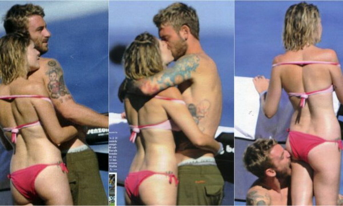 FOTO De Rossi e "rău" şi în viaţa de cuplu ;) Iată cum o "atacă" pe prietena sa