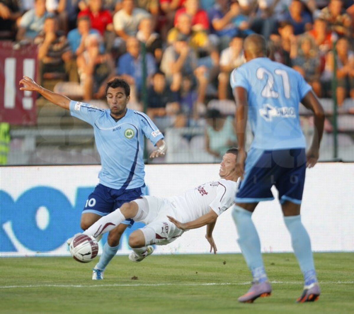 Pancu aduce victoria Rapidului în meciul cu Chiajna, scor 2-0