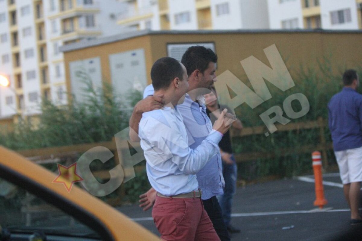 FOTO Marius Avram a petrecut pînă în zori cu trabuc şi alcool