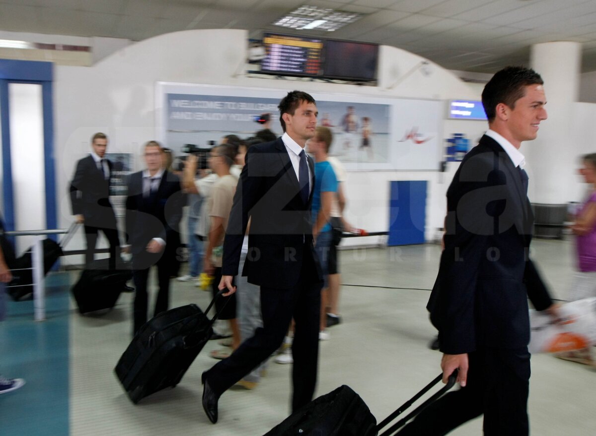 FOTO Delegaţia Stelei a ajuns la Sofia