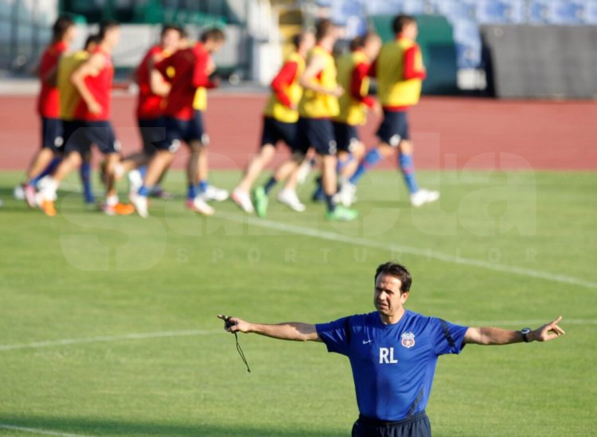 FOTO Ronny Levy nu crede că Steaua poate pierde cu 0-2: ''Nu ne-am pregătit pentru loviturile de departajare"