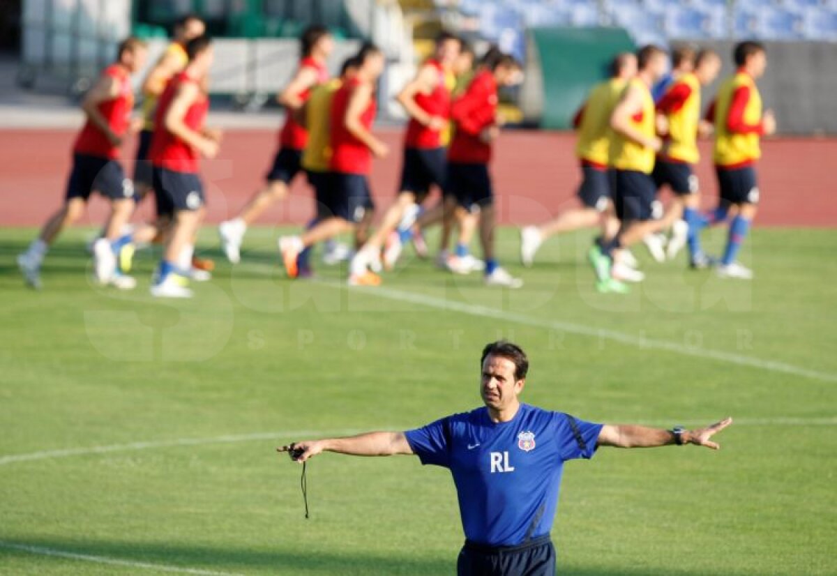 FOTO Ronny Levy nu crede că Steaua poate pierde cu 0-2: ''Nu ne-am pregătit pentru loviturile de departajare"