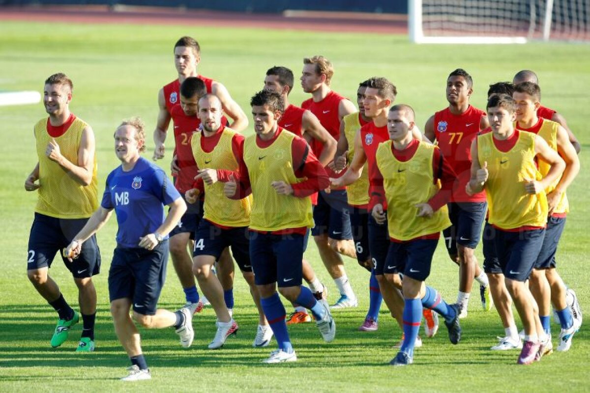 FOTO Ronny Levy nu crede că Steaua poate pierde cu 0-2: ''Nu ne-am pregătit pentru loviturile de departajare"