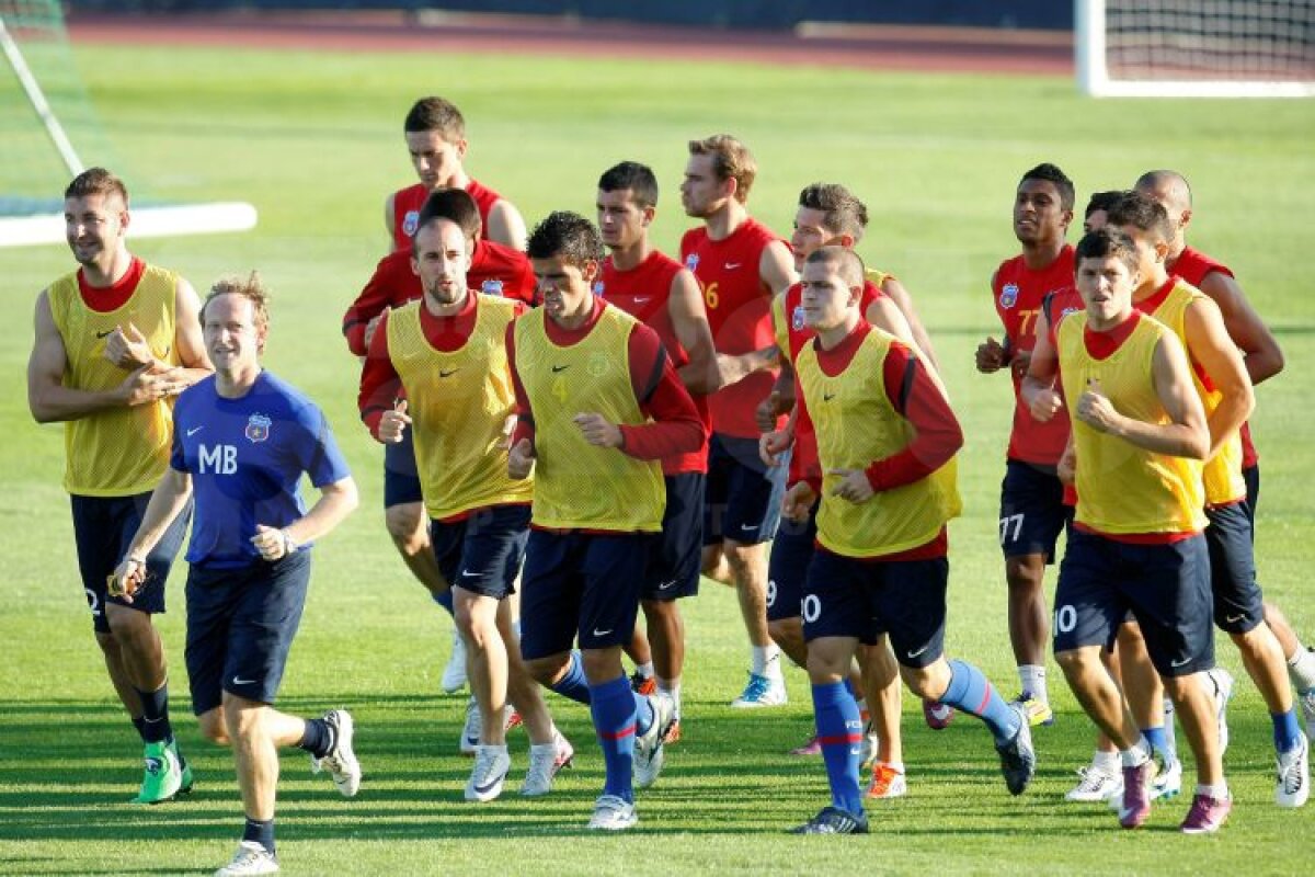 FOTO Ronny Levy nu crede că Steaua poate pierde cu 0-2: ''Nu ne-am pregătit pentru loviturile de departajare"