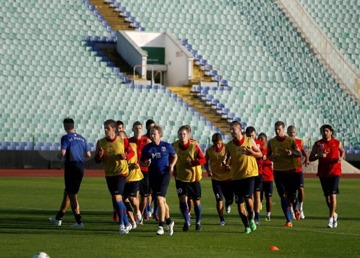 FOTO Ronny Levy nu crede că Steaua poate pierde cu 0-2: ''Nu ne-am pregătit pentru loviturile de departajare"