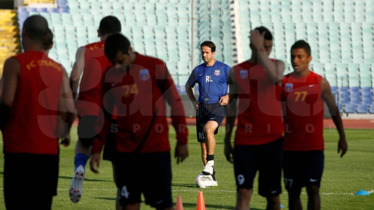 FOTO Ronny Levy nu crede că Steaua poate pierde cu 0-2: ''Nu ne-am pregătit pentru loviturile de departajare"