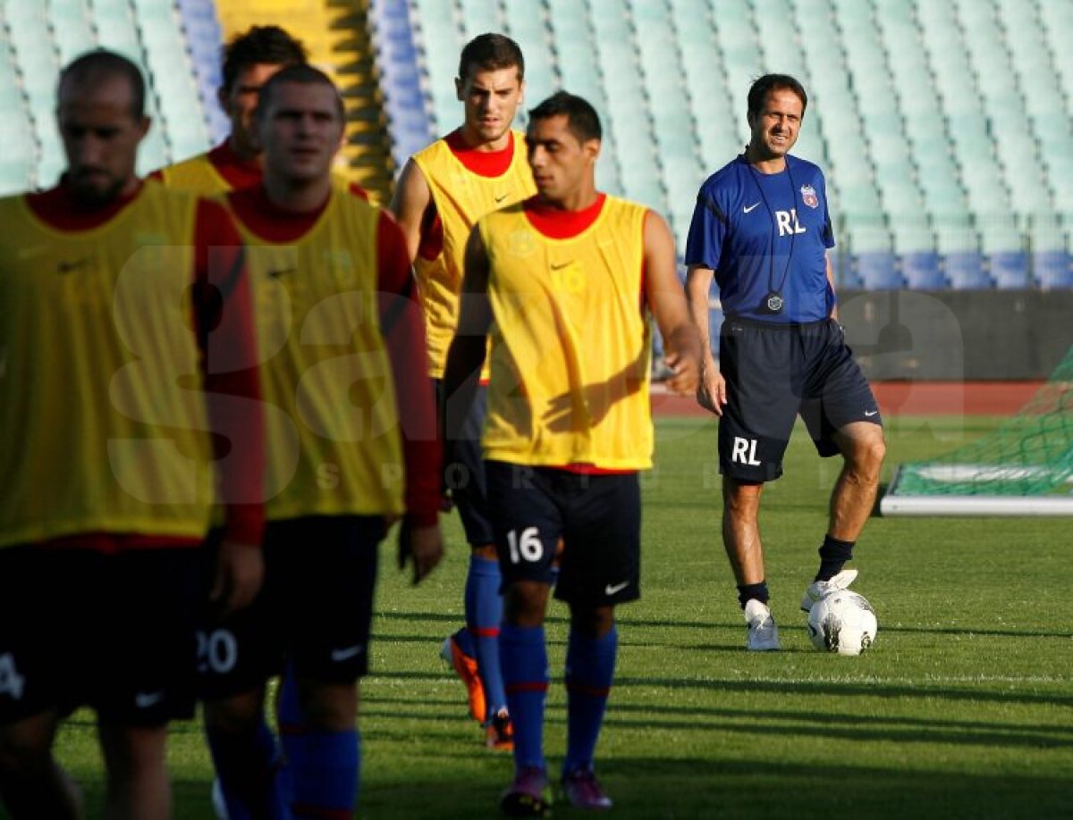 FOTO Ronny Levy nu crede că Steaua poate pierde cu 0-2: ''Nu ne-am pregătit pentru loviturile de departajare"