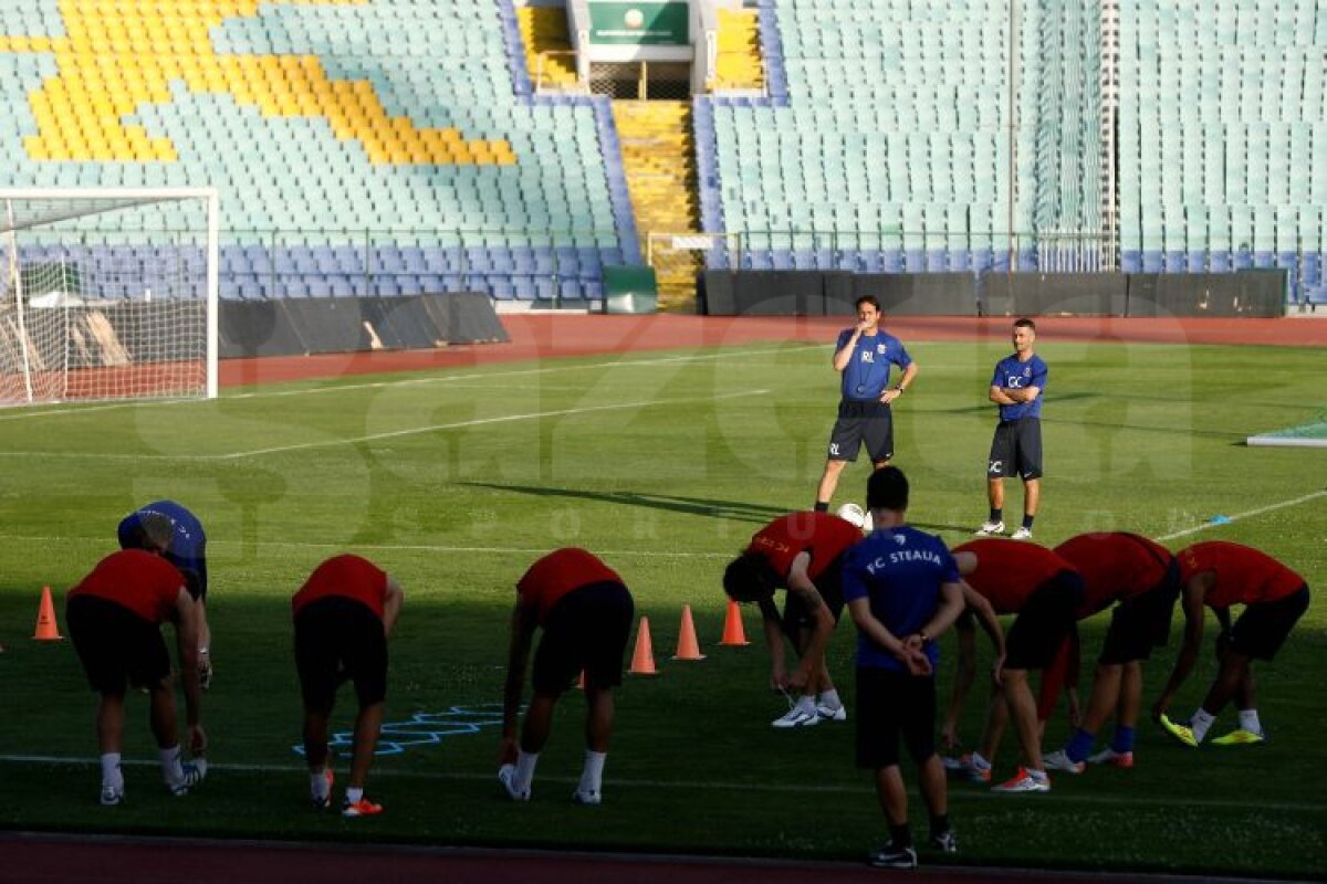 FOTO Ronny Levy nu crede că Steaua poate pierde cu 0-2: ''Nu ne-am pregătit pentru loviturile de departajare"