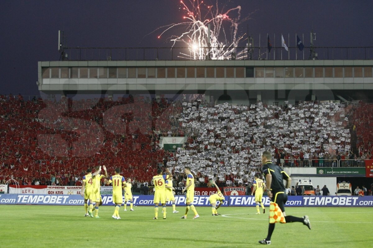 Steaua merge pentru a opta oară în grupe după 1-1 la Sofia