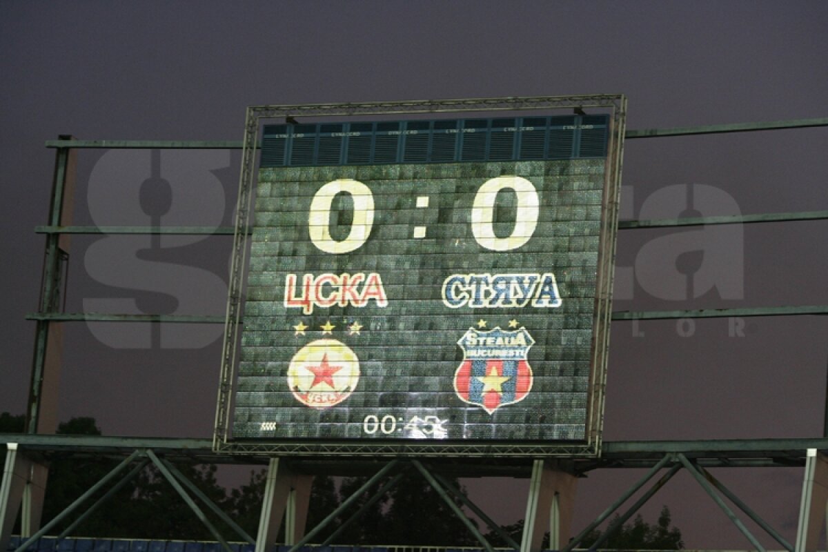 Steaua merge pentru a opta oară în grupe după 1-1 la Sofia