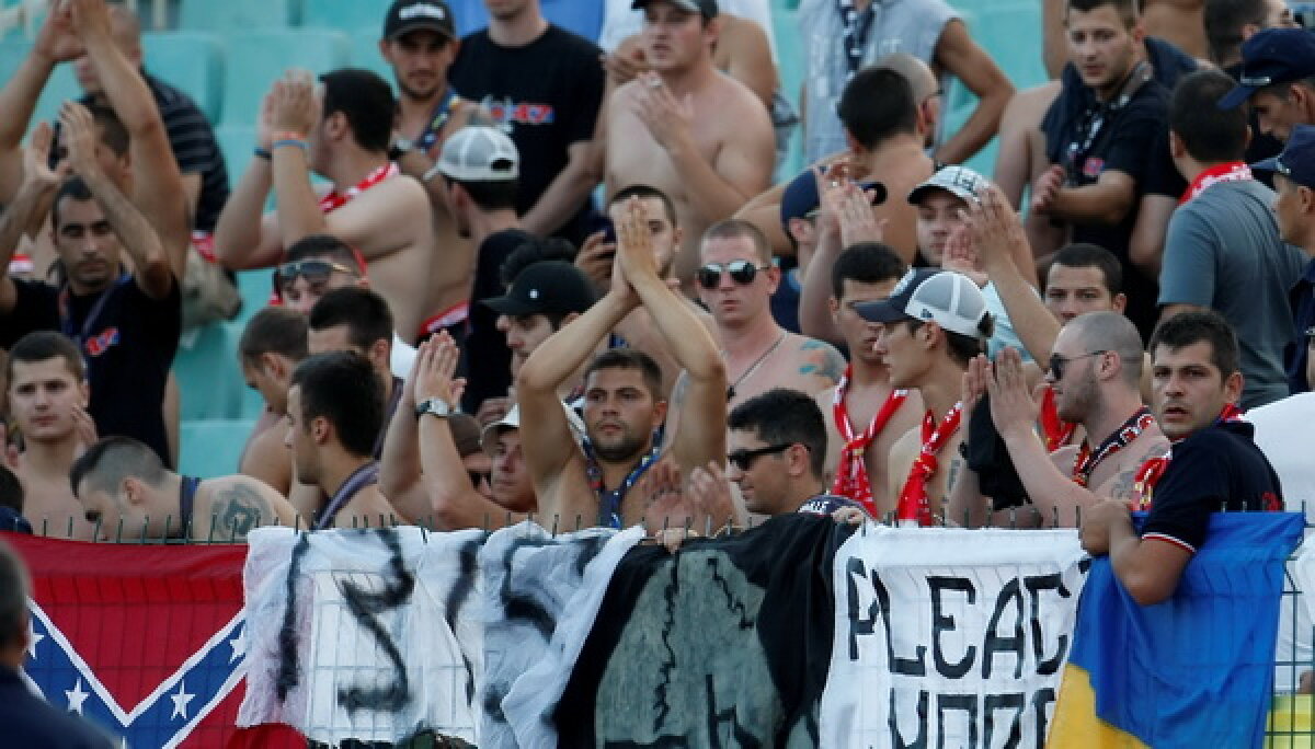 Filmul incidentelor de la Sofia » Plan dejucat: oficialii stelişti au anihilat intenţia Peluzei Sud » 5 ARESTAŢI