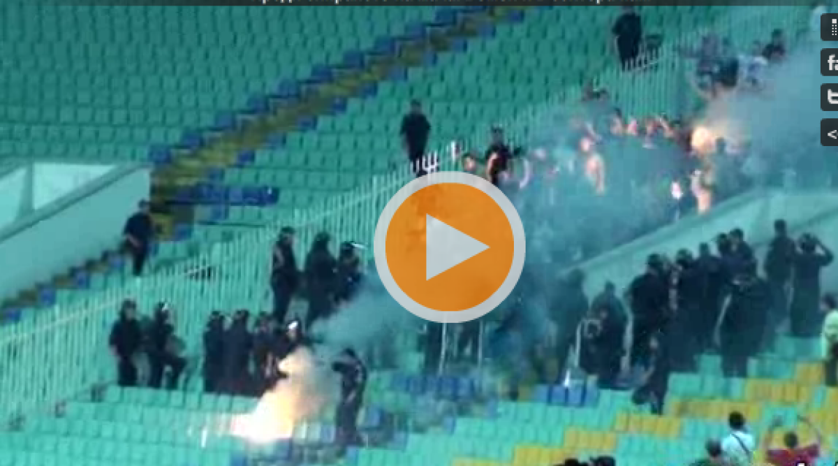 Filmul incidentelor de la Sofia » Plan dejucat: oficialii stelişti au anihilat intenţia Peluzei Sud » 5 ARESTAŢI