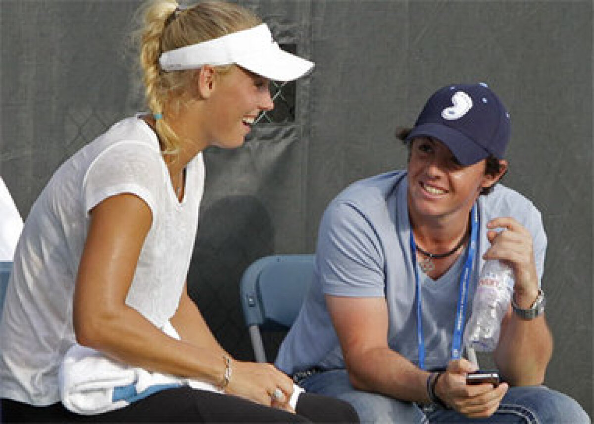 FOTO// O nouă idilă în sport » Caroline Wozniacki şi Rory McIlroy au confirmat că sînt împreună
