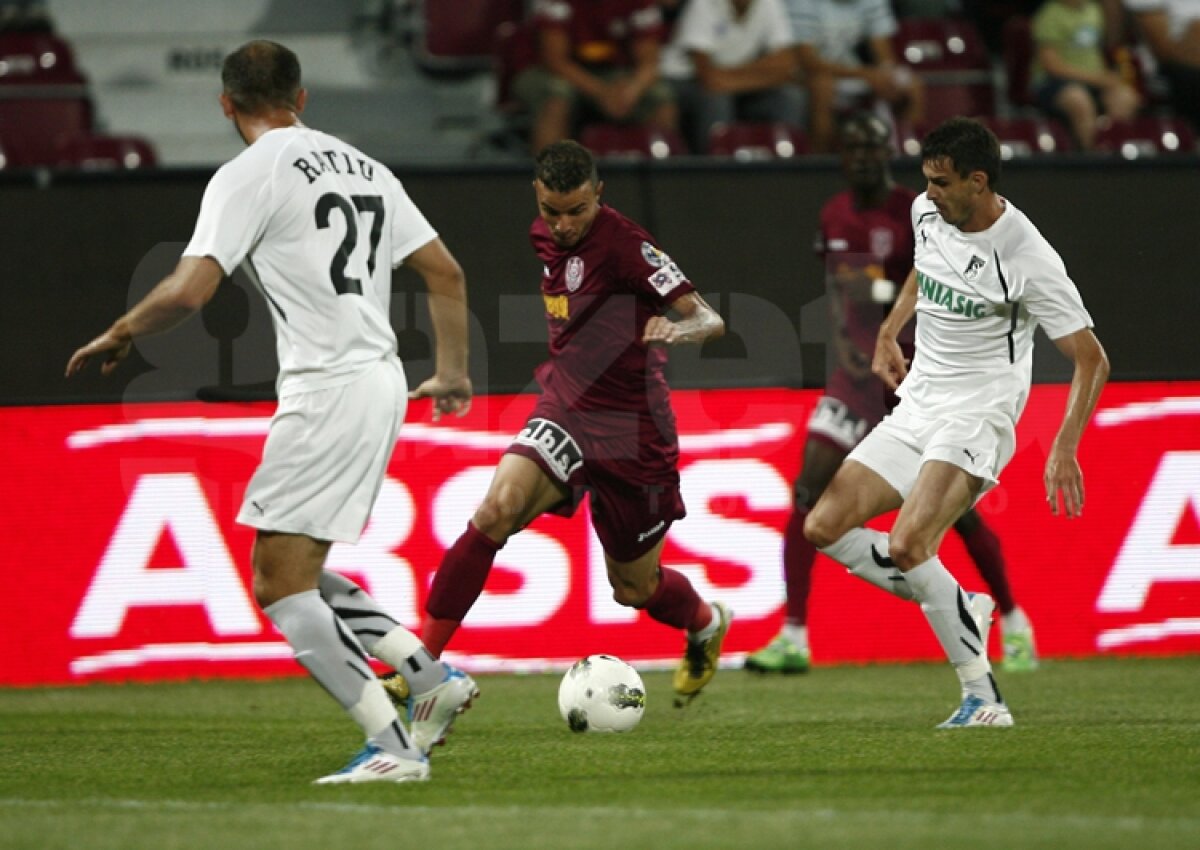 CFR Cluj a învins Sportul cu 6-1 şi a urcat pe locul doi în clasament