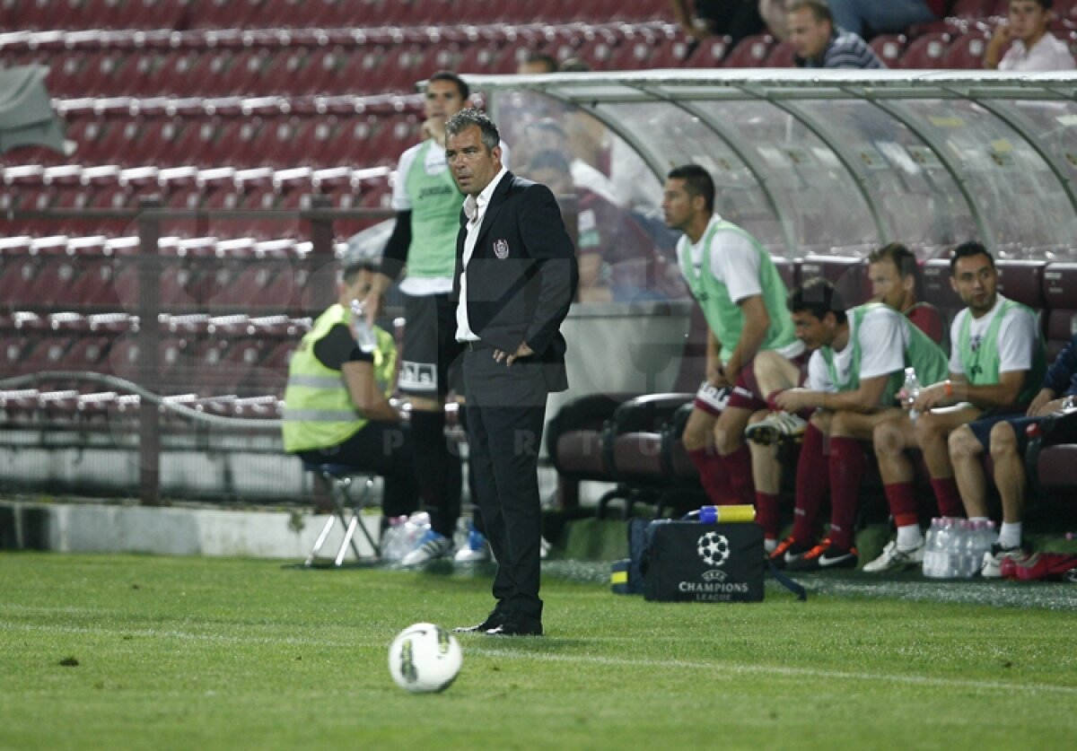 CFR Cluj a învins Sportul cu 6-1 şi a urcat pe locul doi în clasament