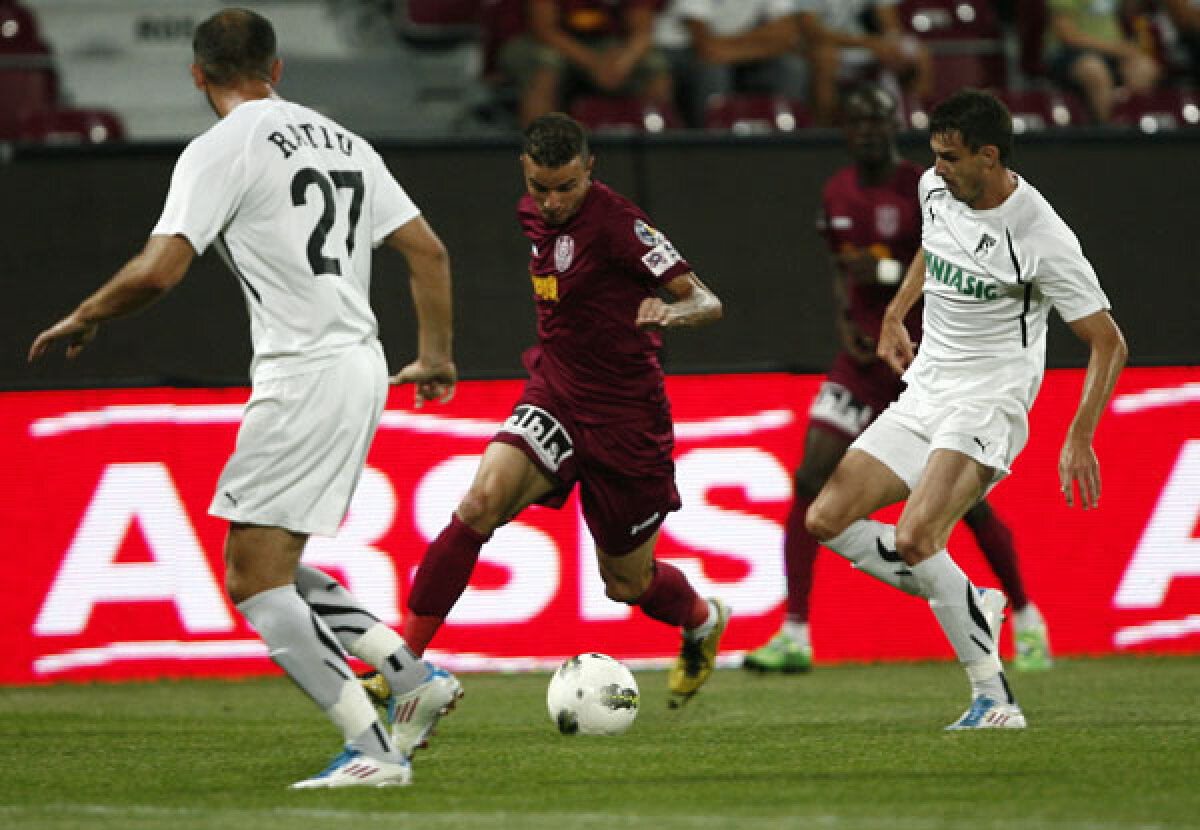 VIDEO CFR Cluj a zdrobit Sportul cu 6-1 » A scăpat din plasă