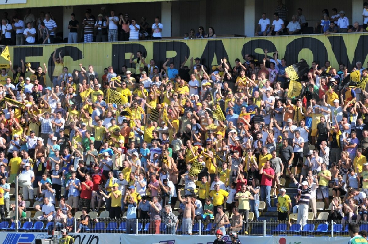 FC Vaslui învinge cu 2-1 la Braşov şi urcă în prima jumătate a clasamentului