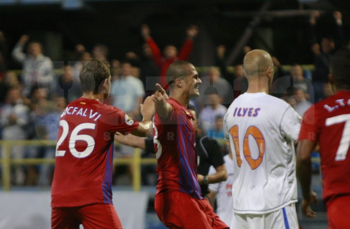 FOTO Victorie "cu cap" » Geraldo şi Martinovici au adus victoria Stelei, 2-0 cu Tîrgu Mureş