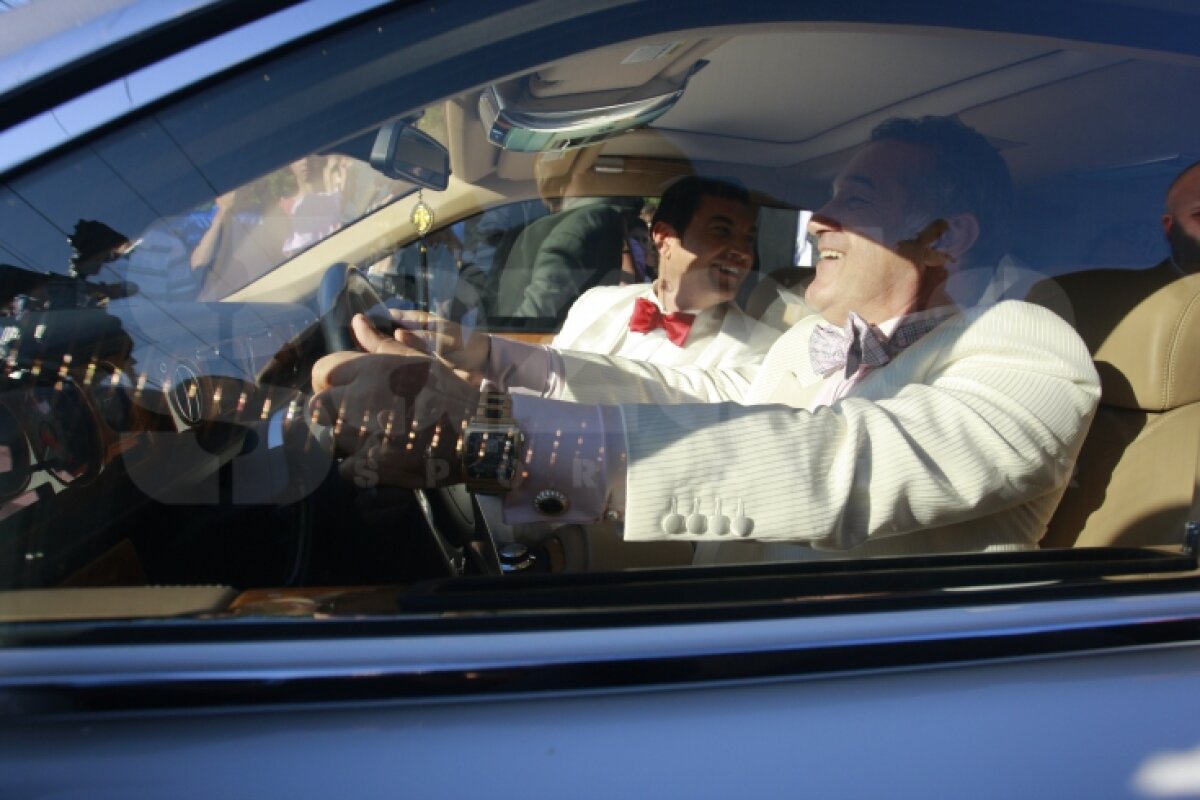 Nunta şefului dinamovist a emanat opulenţă din primul pînă în ultimul minut » Megalo-Borcea