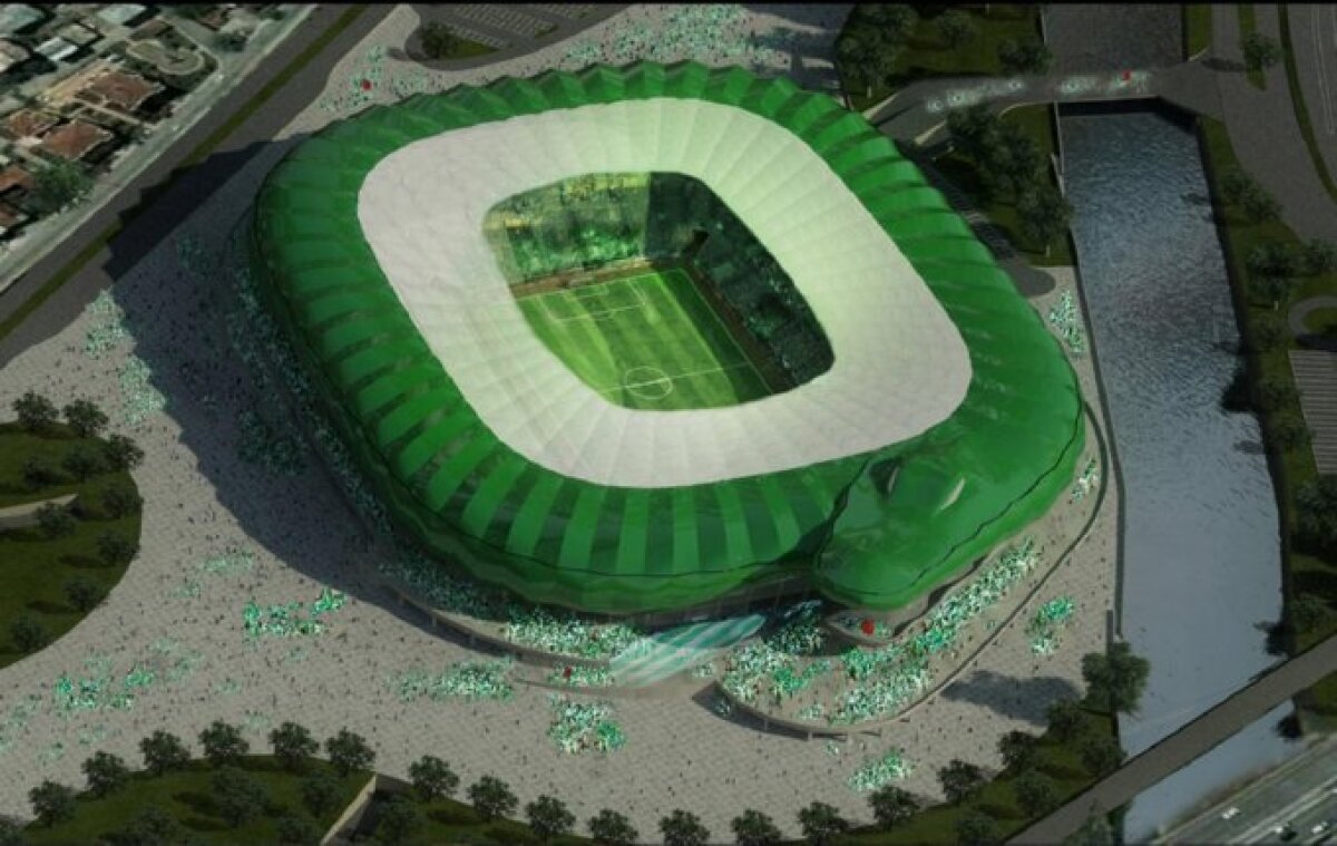 FOTO&VIDEO  Proiect impresionant  » Bursaspor îşi face stadion în formă de crocodil