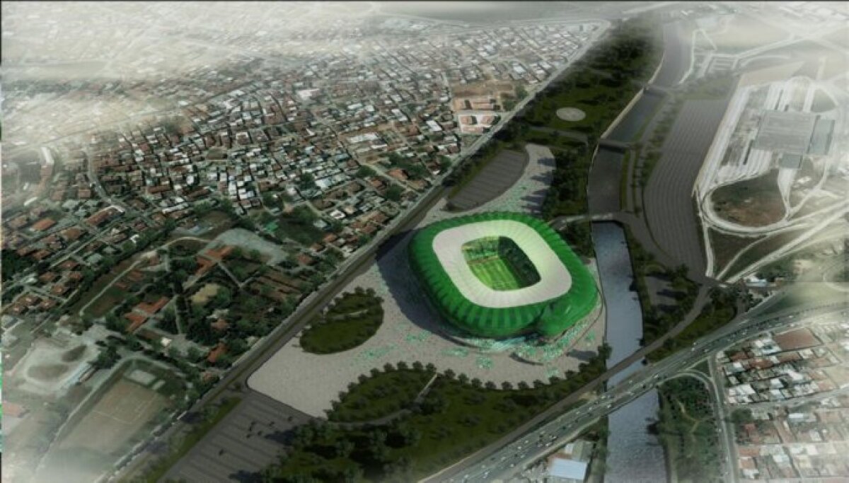 FOTO&VIDEO  Proiect impresionant  » Bursaspor îşi face stadion în formă de crocodil