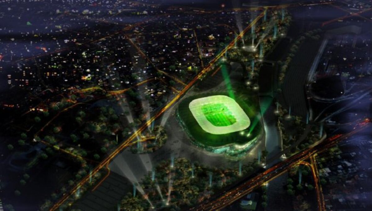 FOTO&VIDEO  Proiect impresionant  » Bursaspor îşi face stadion în formă de crocodil