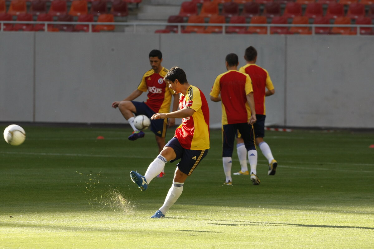 "Tricolorii", uluiţi de Naţional Arena » "Să ne poarte noroc!"